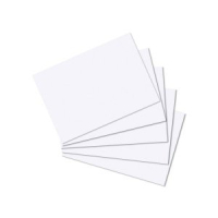 Karty do kartotéky, A7, čisté