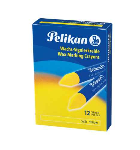 Pelikan - PELIK.Pastel.voskové 12ks žlté