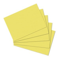 Karty do kartotéky, A6, čisté