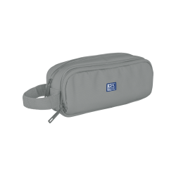Oxford - Puzdro dvojité Oxford šedé