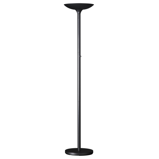 Unilux - Lampa stojaca Unilux Varialux čierna