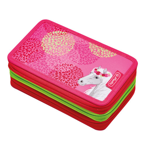 Herlitz - Plný peračník, Kôň, 3 poschodia