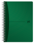 Oxford - Blok špirálový Oxford Urban A5/50 listů, štvorčekový, mix
