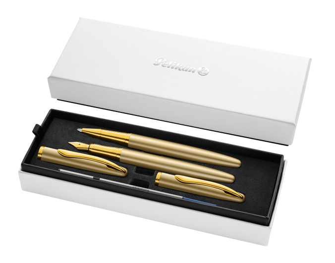 Pelikan - Pero plniace a roller Jazz Noble zlaté v boxe