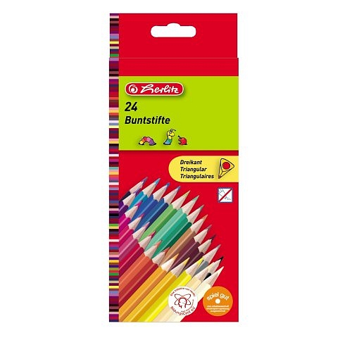 Herlitz - Pastelky 24 farieb