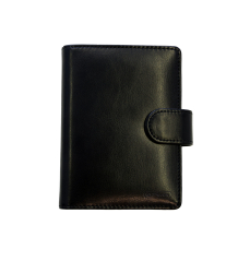 Obal na krúžkový diár a poznámkový blok A7, čierny