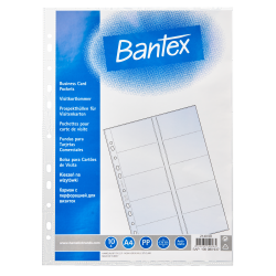 Bantex - Obal prospektový Bantex A4/10 ks