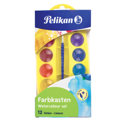 Pelikan - Farby vodové 12 farieb