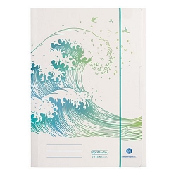 Herlitz - Dosky A4 s gumou, GreenLine