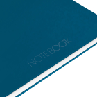 Oxford - Blok špirálový Oxford International Notebook A4+/80 listov, linajkový, petrolejový