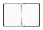 Oxford - Blok špirálový Oxford International Meetingbook A4+/80 listov, štvorčekový