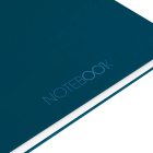 Oxford - Blok špirálový Oxford International Notebook A4+/80 listov, štvorčekový, petrolejový