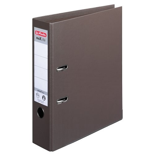 Herlitz - Zakladač A4/8 cm, hnedý