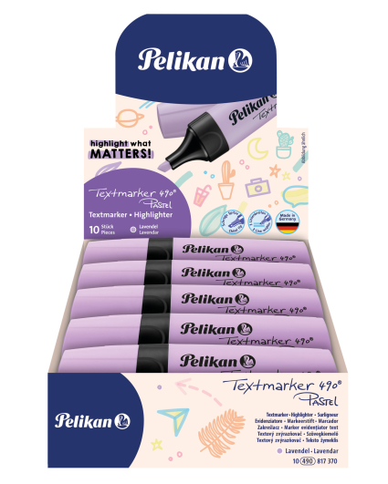 Pelikan - Zvýrazňovač 490 Pastelový levanduľový