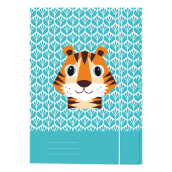 Dosky s gumou A3, Tiger, Cute animals