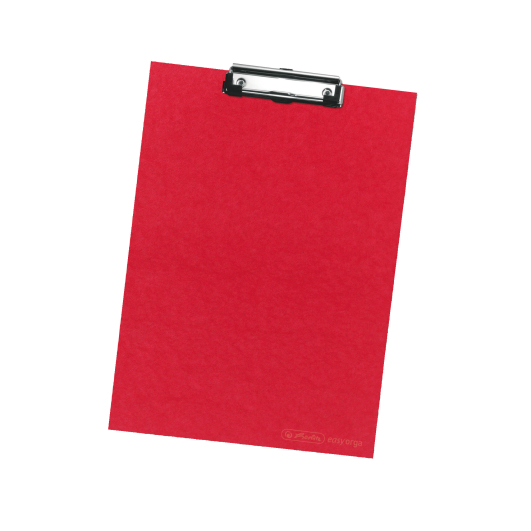 Herlitz - Podložka s klipom A4 červená