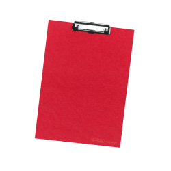 Herlitz - Podložka s klipom A4 červená
