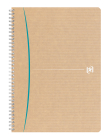 Oxford - Blok špirálový Oxford Touareg A4/90 listov, štvorček, mix