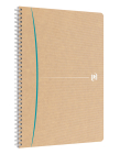 Oxford - Blok špirálový Oxford Touareg A4/90 listov, štvorček, mix