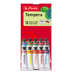 Herlitz - Farby temperové 10tub/16ml