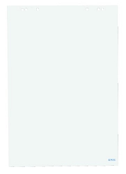Herlitz - Blok Flipchart 65x98 / 20 listov, čistý