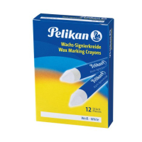 PELIK.Pastel.voskové12ks biele