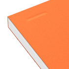 Blok poznámkový Oxford A4/80 listy, štvorček Orange