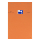 Blok poznámkový Oxford A4/80 listy, štvorček Orange