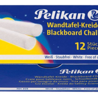 Školská krieda Pelikan 12 ks, biela